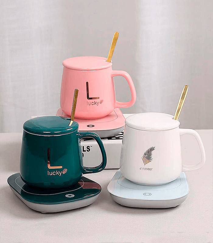 WarmSip™ – Tu bebida siempre a la temperatura perfecta.